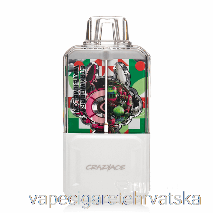Vape Hrvatska Crazyace B15000 Disposable Strawberry Lubenica